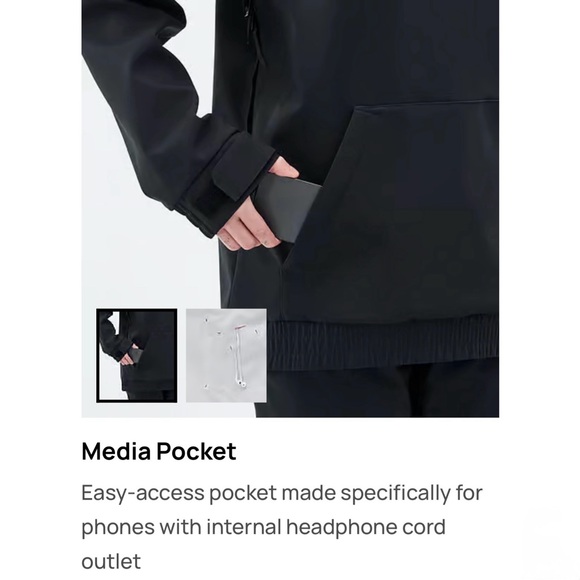 DOPE SNOW YETI JACKET - ROSE BLACK - Picture 11 of 15